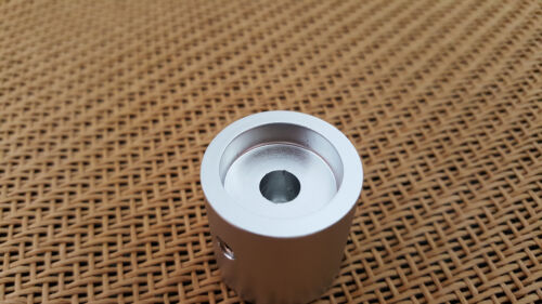 24mm DIA x 25 H SOLID ALUMINUM HI-FI CD PLAYER AMPLIFIER VOLUME TURN KNOB W/LOCK - Picture 2 of 4
