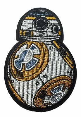 Star Wars BB-8 Robot Character 3 1/4'' Tall Embroidered PATCH