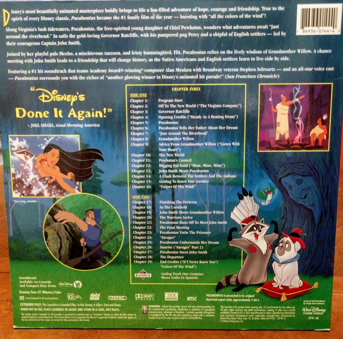 Pocahontas / Disney Letterboxed -12