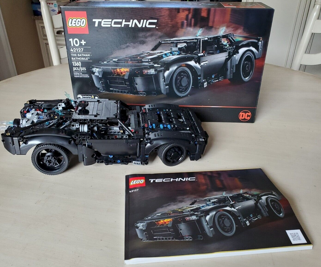 Lego Technic The Batman BATMOBILE 42127 Building Set Instructions IN BOX
