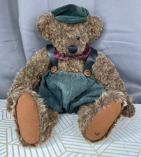 Vintage 1997 Teddy Rousseau Ganz Cottage Collectibles Plush Bear 20" Jointed
