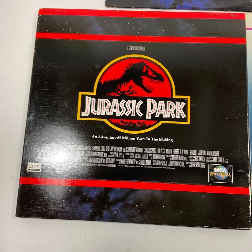 Lot of 5 Vintage Laserdisc Laser Videodisc Jurassic Park Back to the Future - Image 4 of 4