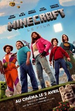 MINECRAFT : LE FILM - Affiche de Cinéma - Poster du Film - Adaptation jeux-vidéo