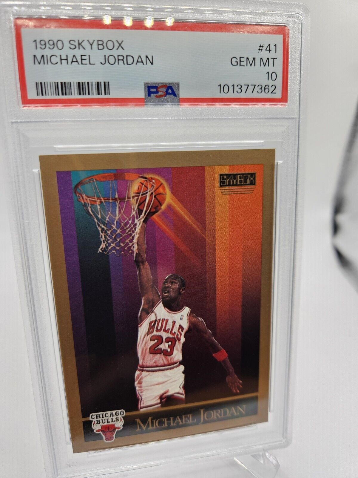 Michael Jordan 1990 SkyBox #41 Base Price Guide - Sports Michael Jordan 1990 SkyBox #41 Base Price Guide - Sports