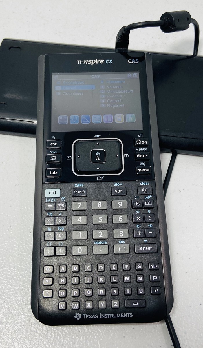 スキャナー TEXAS INSTRUMENTS TI-Nspire CAS #T25 Amazon.com : Texas Instruments Nspire CX CAS Graphing