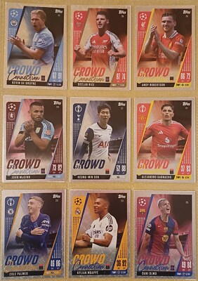18. Juli MATCH ATTAX EXTRA 2025 - CROWD CONNECTION DIVERSE - COLE PALMER etc