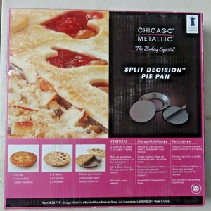 split decision pie pan