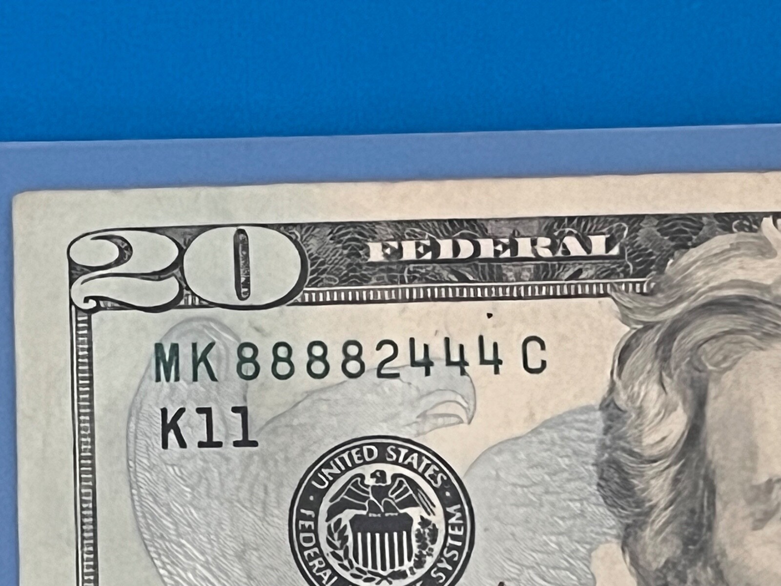 Series 2013 Twenty Dollar Bill With Fancy Serial Number EBay series-2013-twenty-dollar-bill-with-fancy-serial-number-ebay
