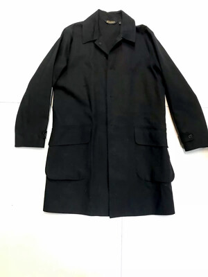 New RRL Ralph Lauren Mens Trench Coat Water Proof Jacket New RRL Ralph Lauren Mens Trench Coat Water Proof Jacket