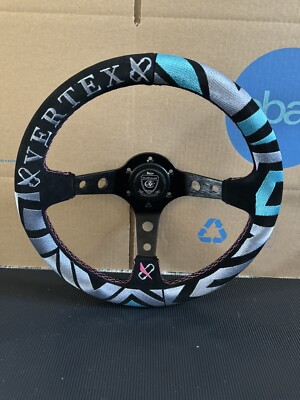 330mm Deep Dish Steering Wheel - Fit 6 hole Hub Like Vertex Nardi NRG Grip