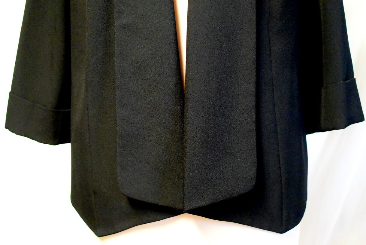 Jones Studio Separates Basic Essential Black Open… - image 6