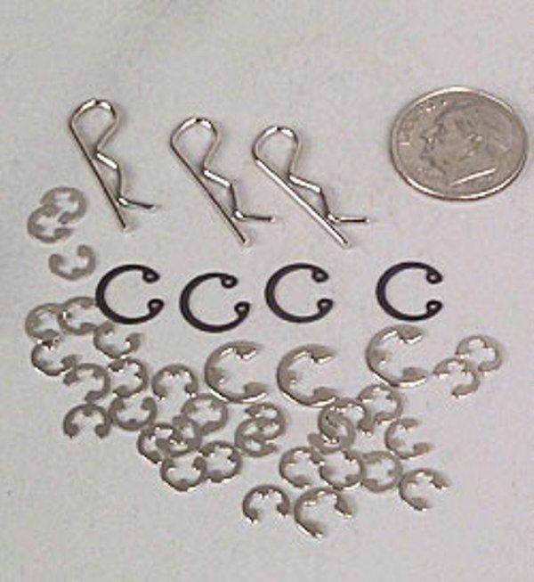 E-Clip/C-Clip/Snap R Ring (40) Traxxas R/C TRA1633