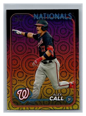 2024 Topps Holiday (Series Two) Alex Call #496