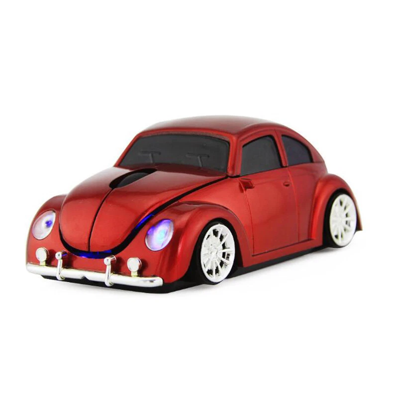 1 Stück 2,4 GHz Auto Form Gaming Maus USB Empfänger Kabellose Optische Maus Auto Maus - Bild 3 von 4