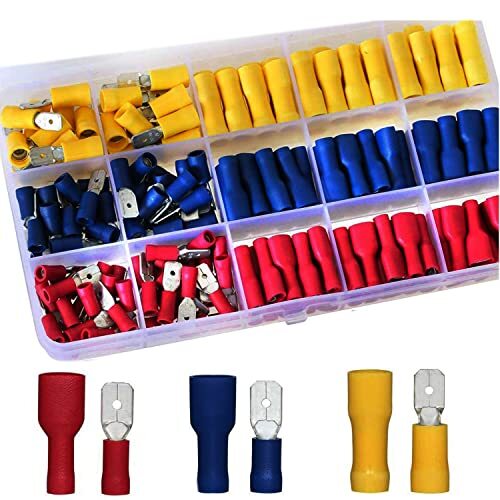 Set 2 conectori de panou xt60BE-F cu protectie cauciuc + 2buc XT60 M