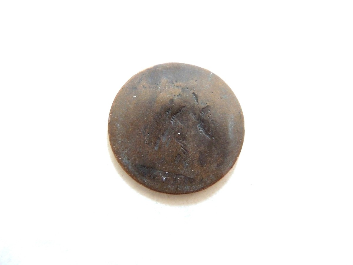 1865 British One (1) Penny 