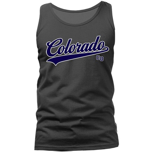 Camiseta sin mangas con gráfico Swoosh CO del estado de Colorado - Imagen 6 de 11
