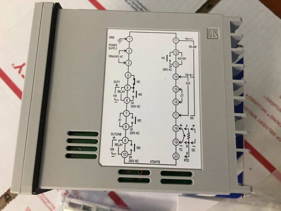 CONTROLADOR DE TEMPERATURA/PROCESO PANASONIC KT8, NUEVO, GARANTÍA Foto 3 de 4