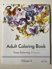 Adult Coloring Book: Stress Relieving Patterns, Volume 2 - Mandala Flowers