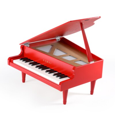 Kawaiページ KAWAI Mini Grand Piano Red 32 Key Toy Piano Musical Instrument