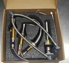 Basin Faucet 0QEPIH9Q Brushed Nickel, 3 Hole w/ Stainless Steel Pop Up Drain