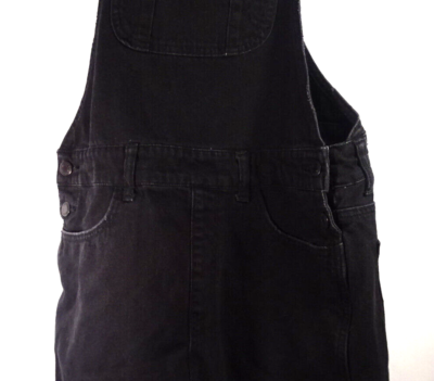 American Eagle Overalls Dress Denim Womens Black Jean Size XS