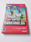 New Super Mario Bros Wii (Nintendo Wii, 2009) w Manual