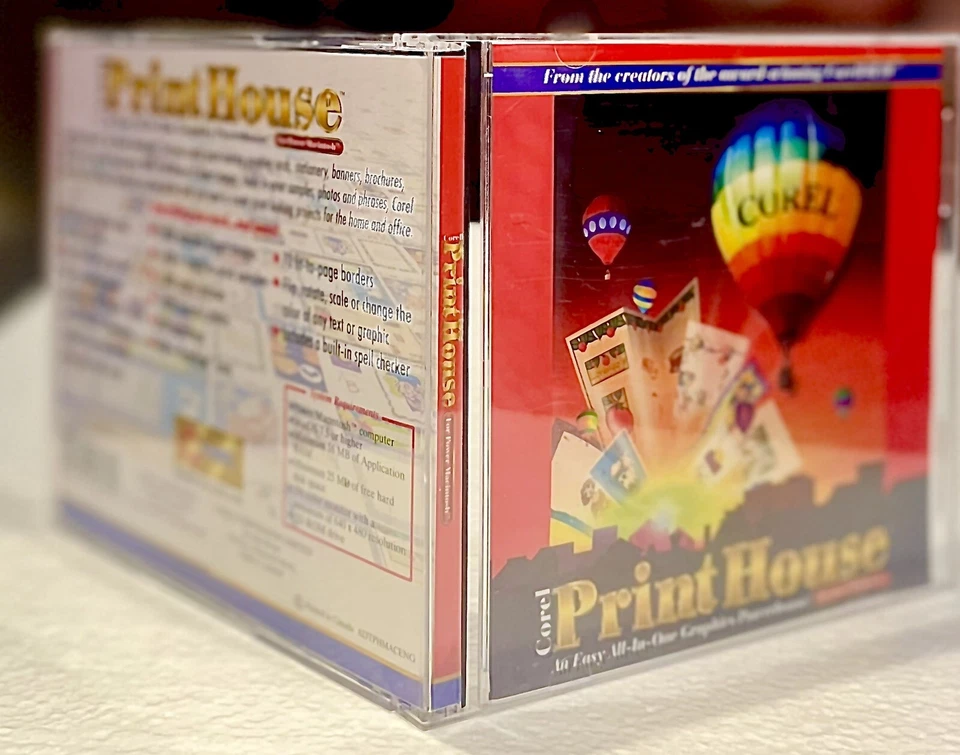 Corel Print House Apple Macintosh Mac Vintage Desktop Publishing CD-ROM Free S/H - Image 4 of 4