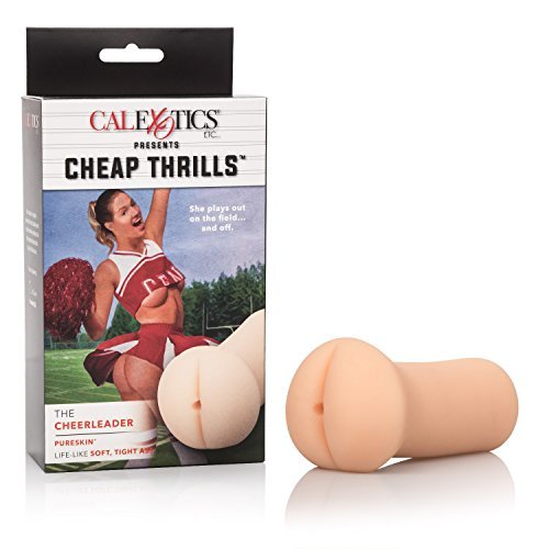 Cheap Thrills The Cheerleader Anal Stroker Ivory 5 Inch