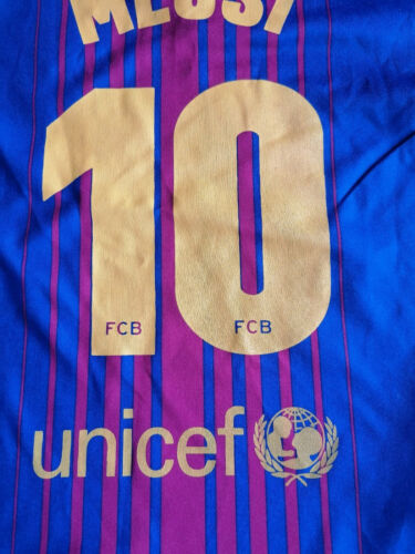 FC Barcelona Lionel Messi Trikot 2017 / 2018 NEU + OVP Kids / Kinder Gr. 4 - Bild 7 von 7