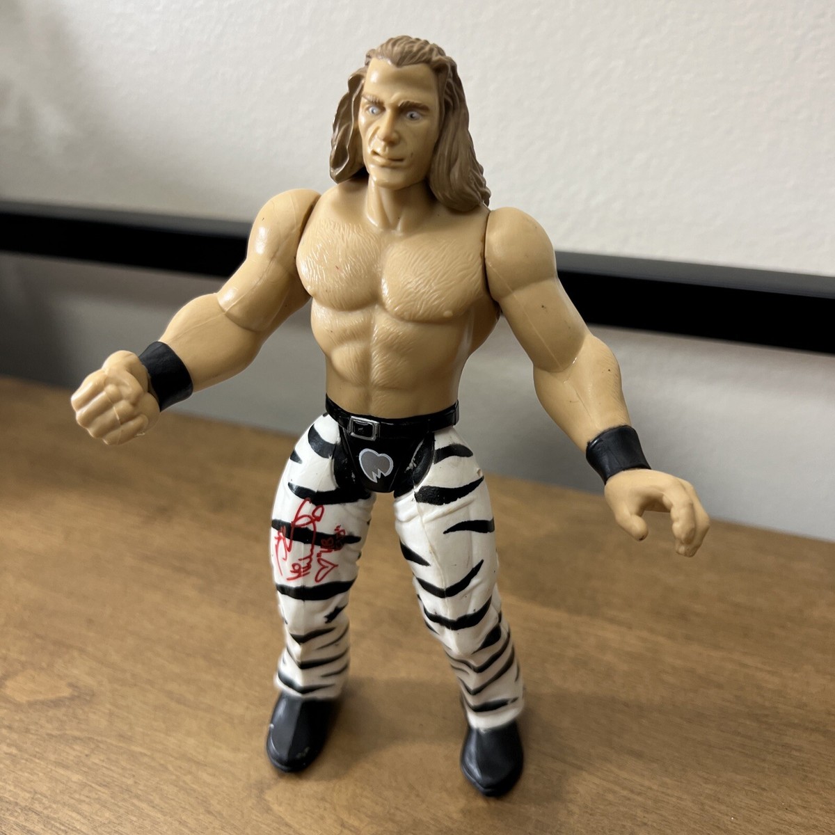 SHAWN MICHAELS FIGURE HBK WWE WWF SIGNATURE SERIES 2
