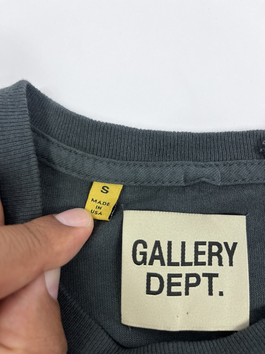Gallery Dept. Art That Kills Washed Black LS T-Shirt Size: S Gallery Dept. Art That Kills Washed Black LS T-Shirt Size: S