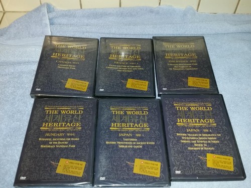 The World Heritage 20 DVD Korea United Nations Educational Scientific Cultural - Picture 2 of 4