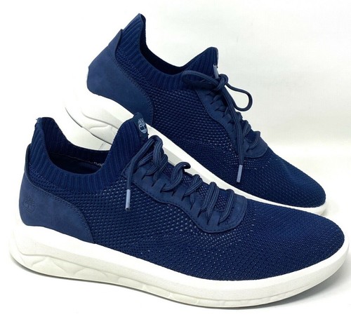 Timberland Men's Bradstreet Ultra Knit Oxford Navy Knit 11.5