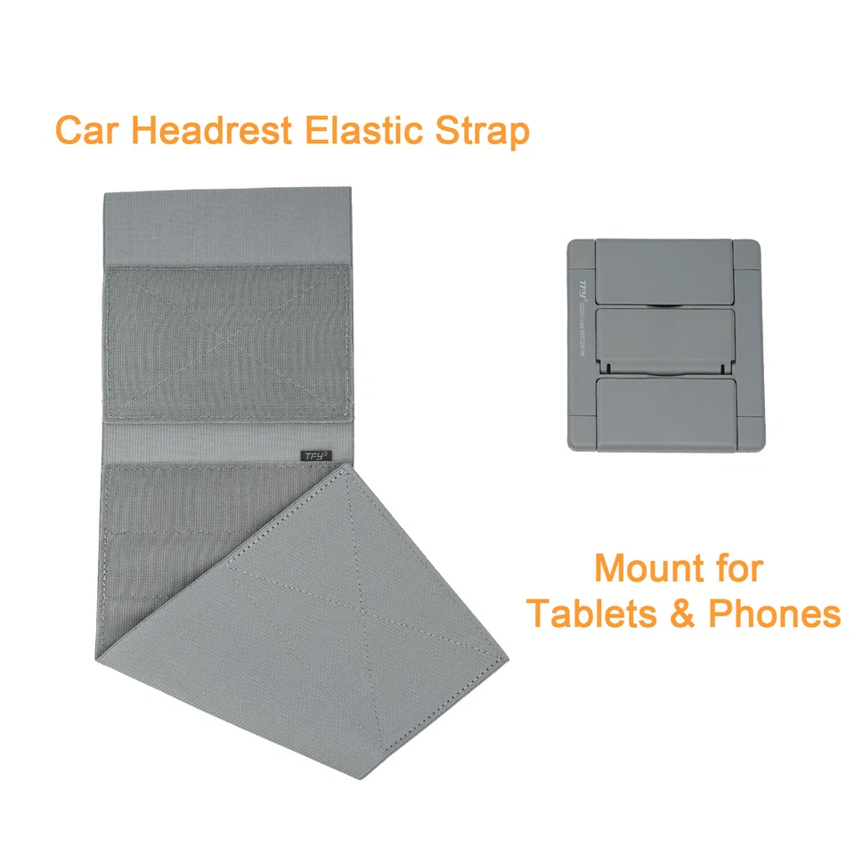 Car Headrest Mount Holder, Universal Car Holder for Phones & Tablets & Switch - Image 3 of 4