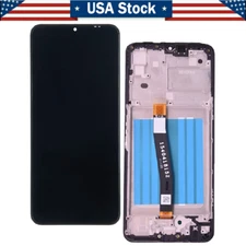 For Samsung Galaxy A22 5G A226 SM-A226B LCD Display Touch Screen Assembly +Frame