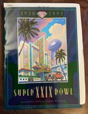 1995 Super Bowl XXIX Official Magazine 1920-1995 Diamond Anniversary Edition