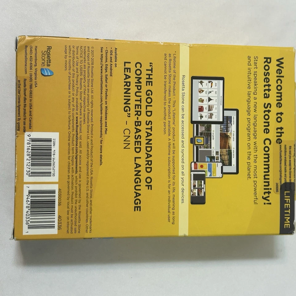 Rosetta Stone ITALIAN Complete Course Lifetime Subscription iOS Android PC - Image 3 of 4