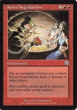 Kyren Negotiations U Mercadian Masques 198 LP