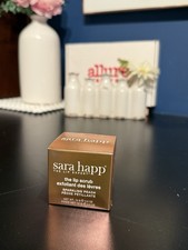 SARA HAPP THE LIP SCRUB SPARKING PEACH 0.5oz/14g NIB