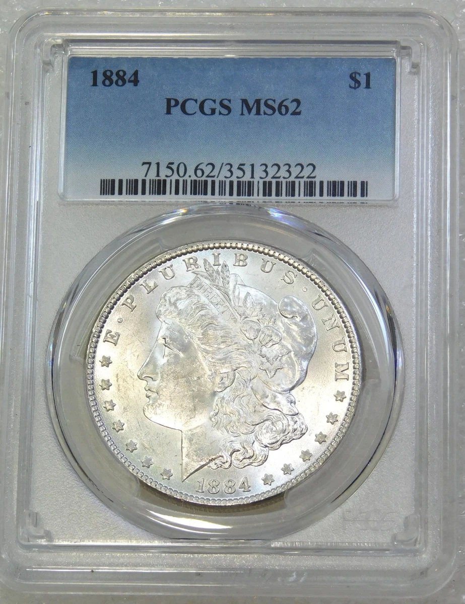 MS 62 Graded 1884 Year Morgan US Dollars (1878-1921) for sale | eBay