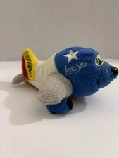 Southwest Airlines Plush Airplane Lone Star Official Licensed Beanie Texas VTG