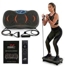 Powerfit Vibration Plate Exercise Machine - Waver Full Body Vibration Platfor...