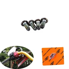 4PCS 10-24*1/2 Handlebar Switch Housing Bolts for Harley Softail Touring Dyna XL