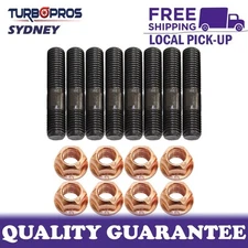 8 Pcs M10x1.25x50mm High Tensile Stud Kit for Manifold & Turbo