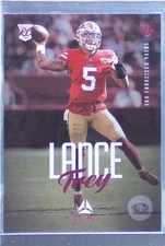 2021 Chronicles Trey Lance RC #204 49ers Luminance Update Rookies Pink