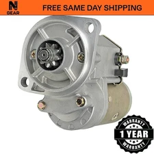 Starter For John Deere 125 24A Skid Steer, Massey Ferguson MF1240 MF1250 MF1260