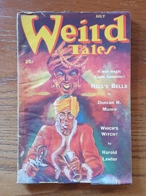 Weird Tales USA Pulp featuring John Aststrom Cover Art 1952 - Image 1 of 3