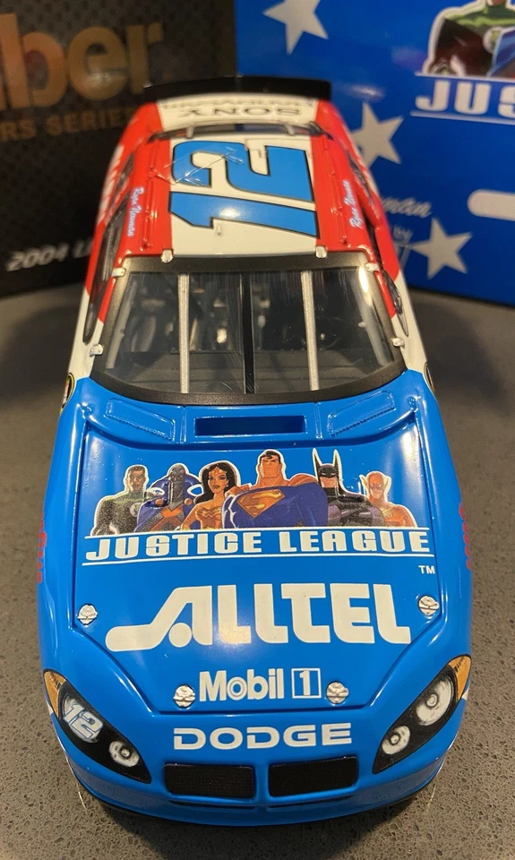 2004 Ryan Newman #12 Alltel Justice League 1/24 Team Caliber Owner’s NASCAR - Image 3 of 4