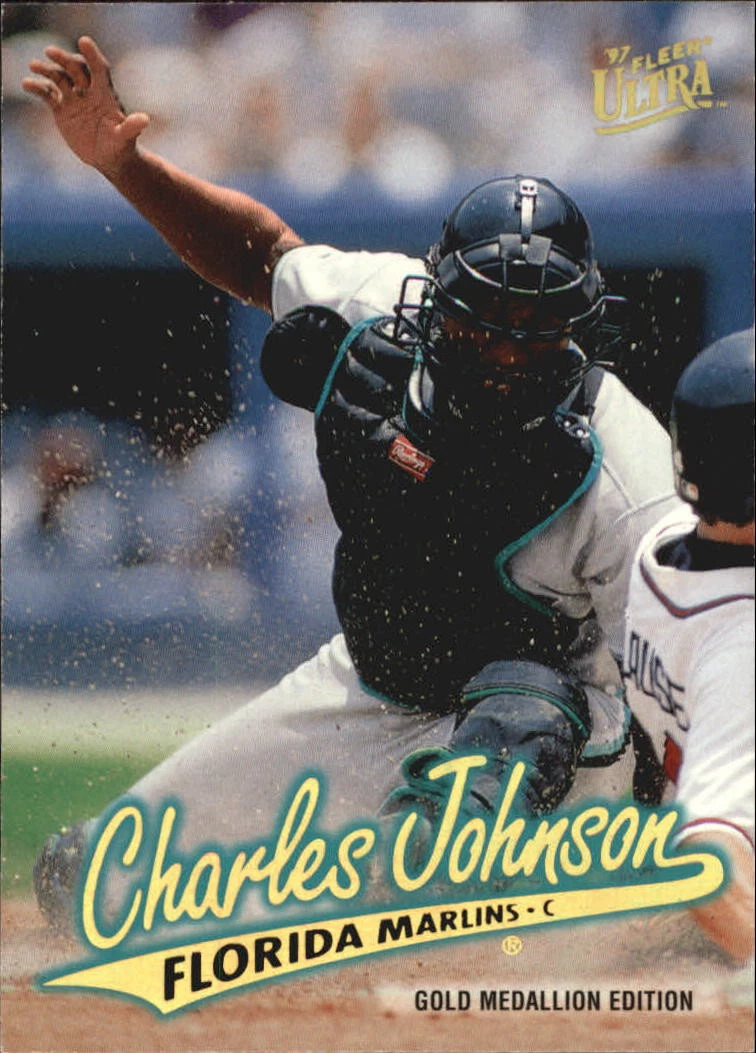 Charles Johnson trading card